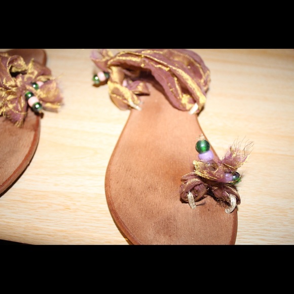 Lisa Paris Tulle Flats - Picture 6 of 7